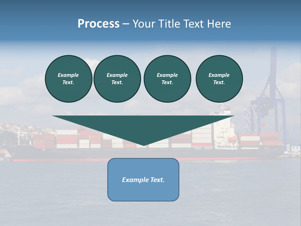 Unloading Business Commerce PowerPoint Template