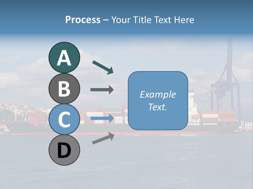 Unloading Business Commerce PowerPoint Template