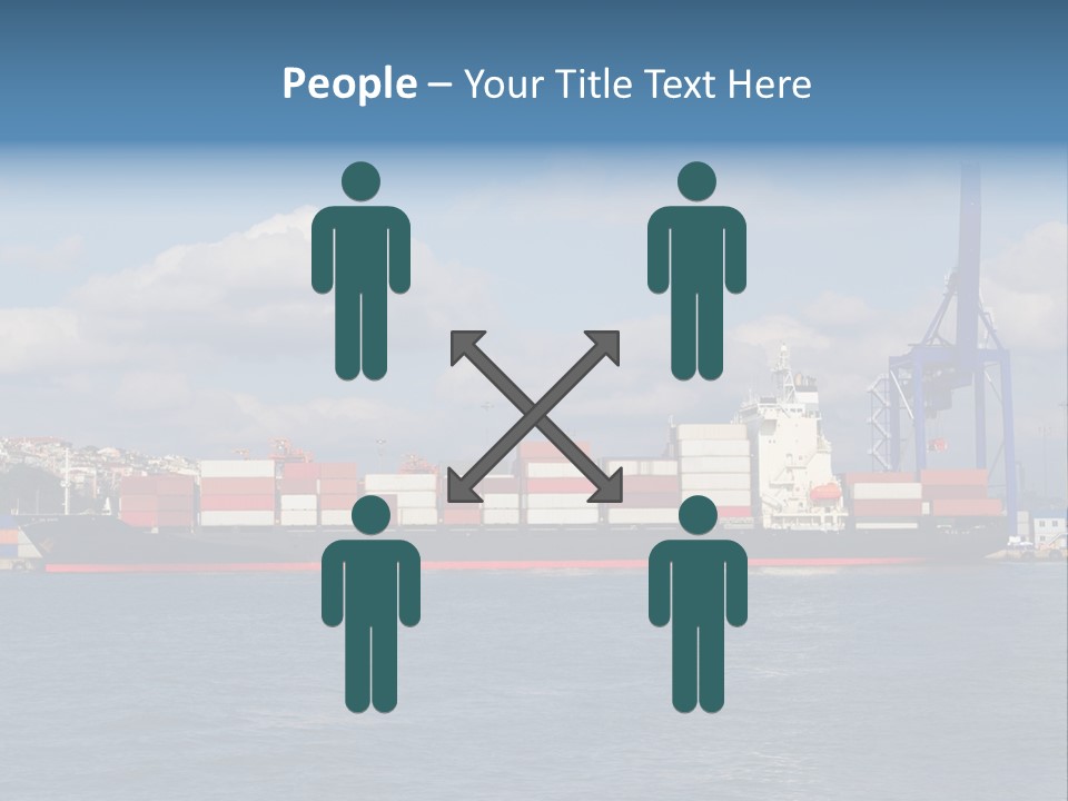 Unloading Business Commerce PowerPoint Template