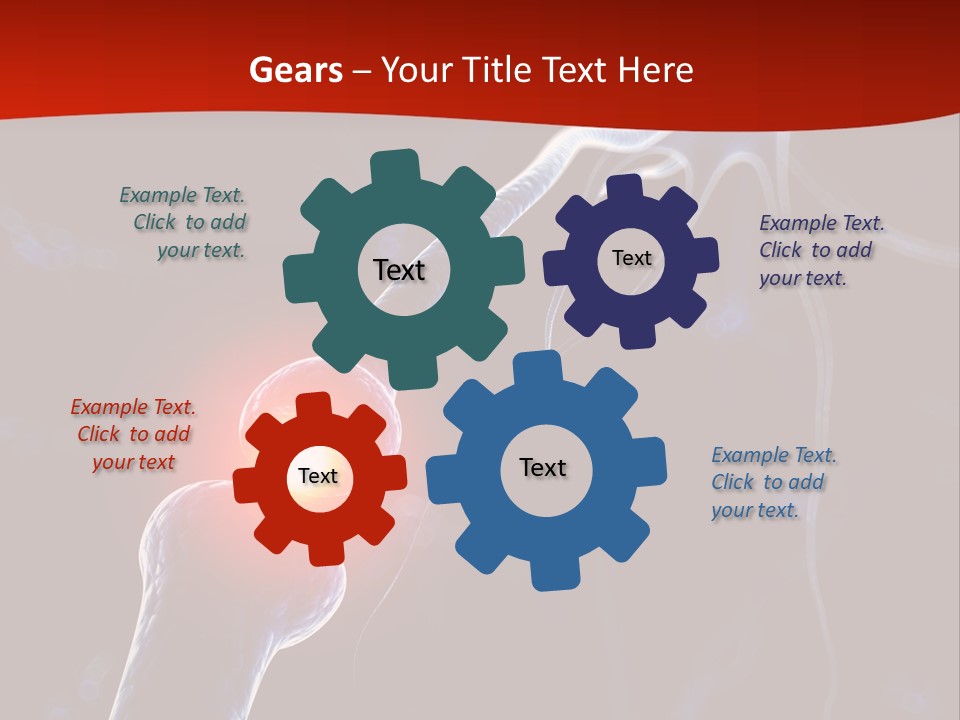 Mental Render Receptor PowerPoint Template