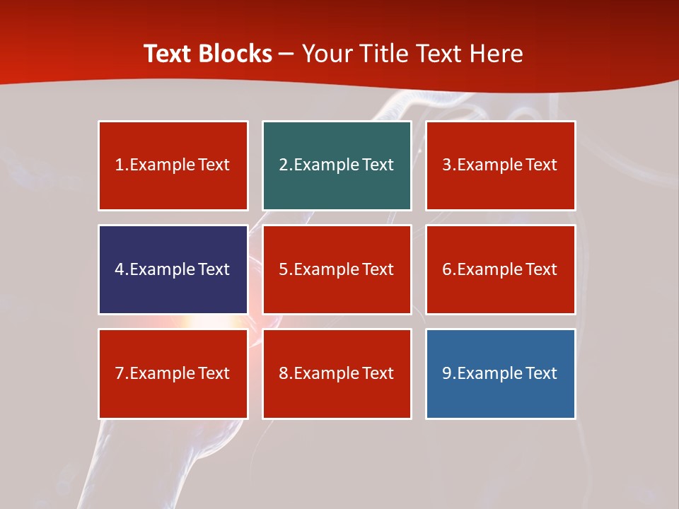 Mental Render Receptor PowerPoint Template