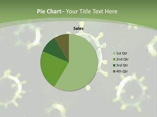 Cell Russian Influenza Digitally Generated PowerPoint Template