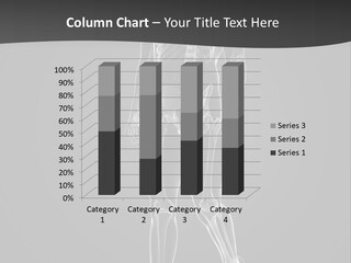 Skeleton Jog Ray PowerPoint Template