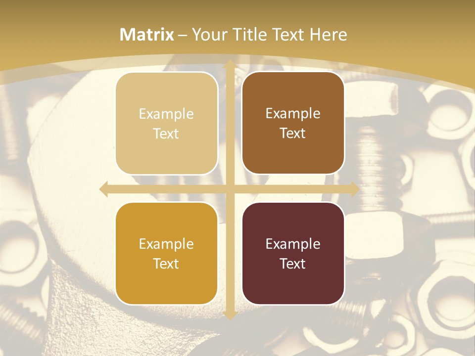 Hardware Construction Tighten PowerPoint Template