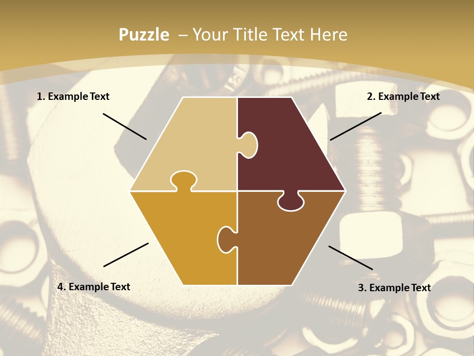 Hardware Construction Tighten PowerPoint Template