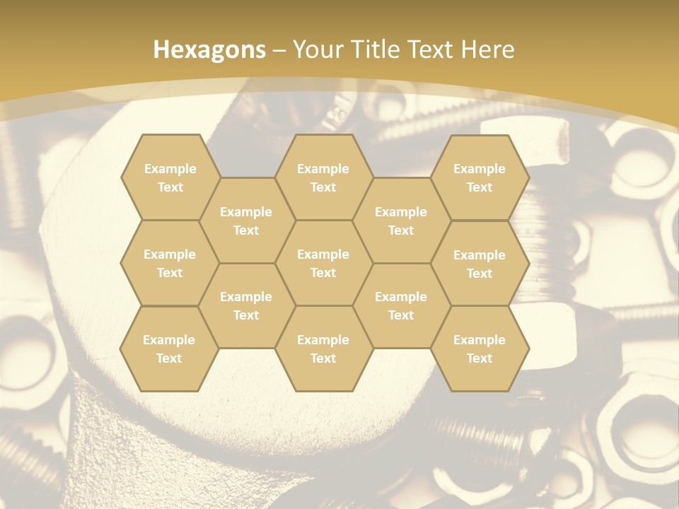 Hardware Construction Tighten PowerPoint Template