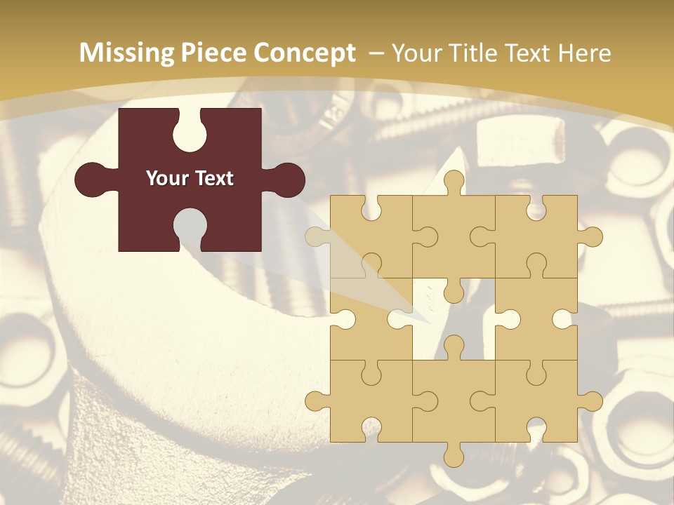 Hardware Construction Tighten PowerPoint Template