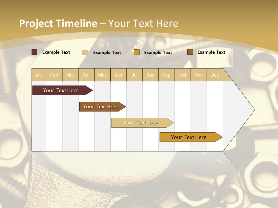 Hardware Construction Tighten PowerPoint Template