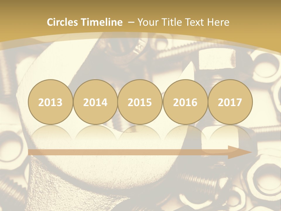 Hardware Construction Tighten PowerPoint Template