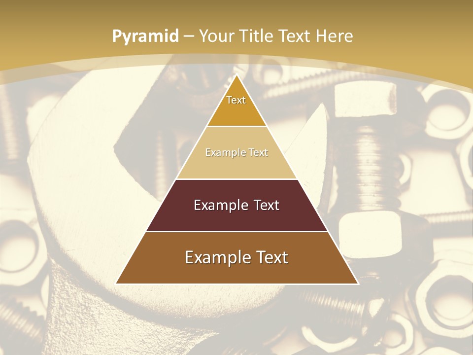 Hardware Construction Tighten PowerPoint Template