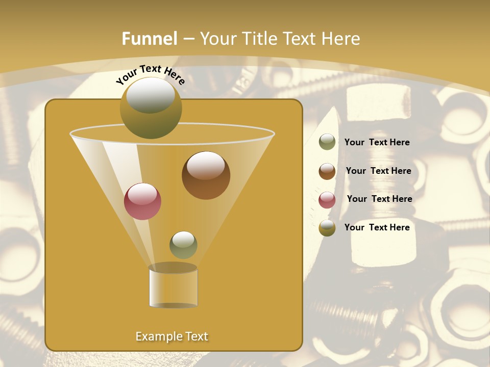 Hardware Construction Tighten PowerPoint Template
