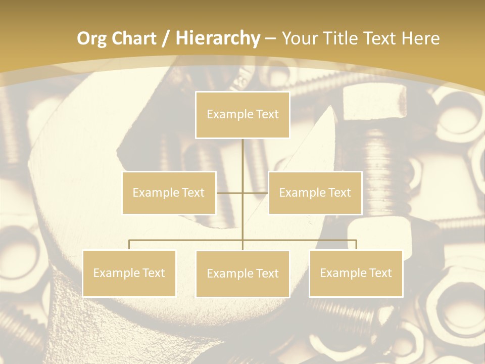 Hardware Construction Tighten PowerPoint Template