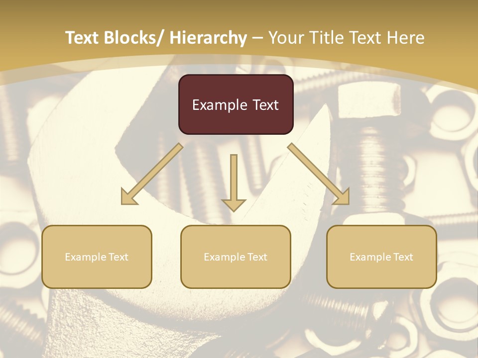 Hardware Construction Tighten PowerPoint Template
