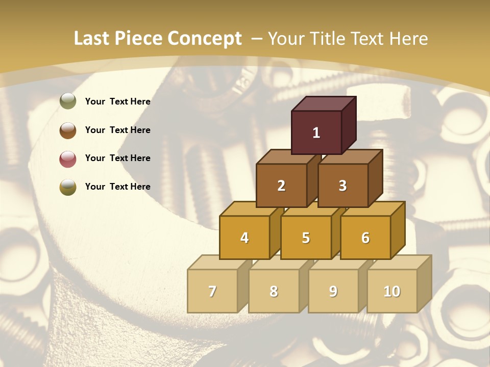 Hardware Construction Tighten PowerPoint Template