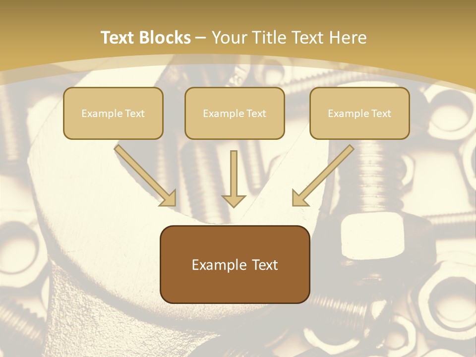 Hardware Construction Tighten PowerPoint Template
