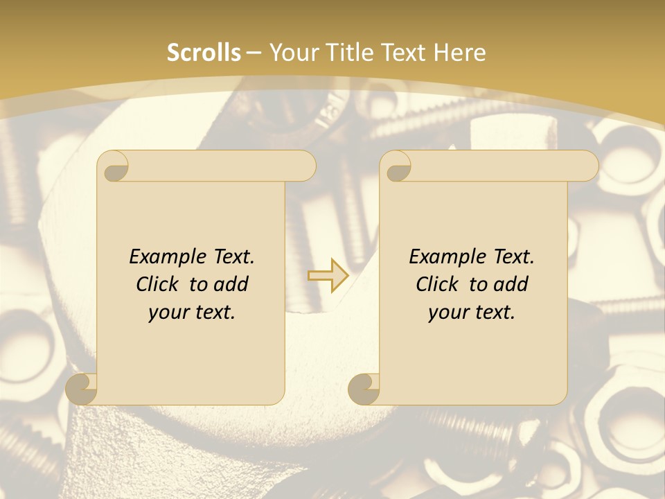 Hardware Construction Tighten PowerPoint Template