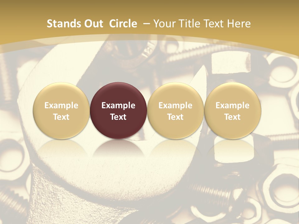 Hardware Construction Tighten PowerPoint Template