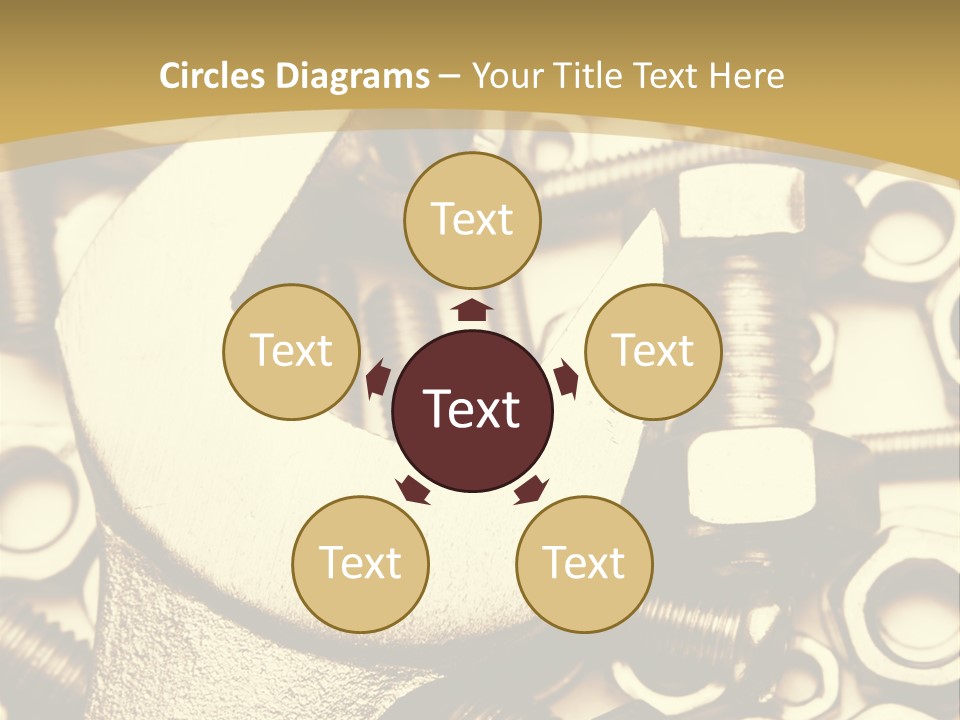 Hardware Construction Tighten PowerPoint Template