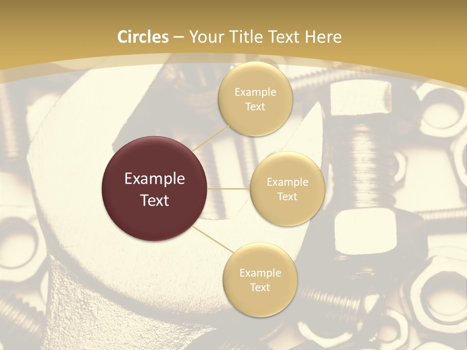 Hardware Construction Tighten PowerPoint Template