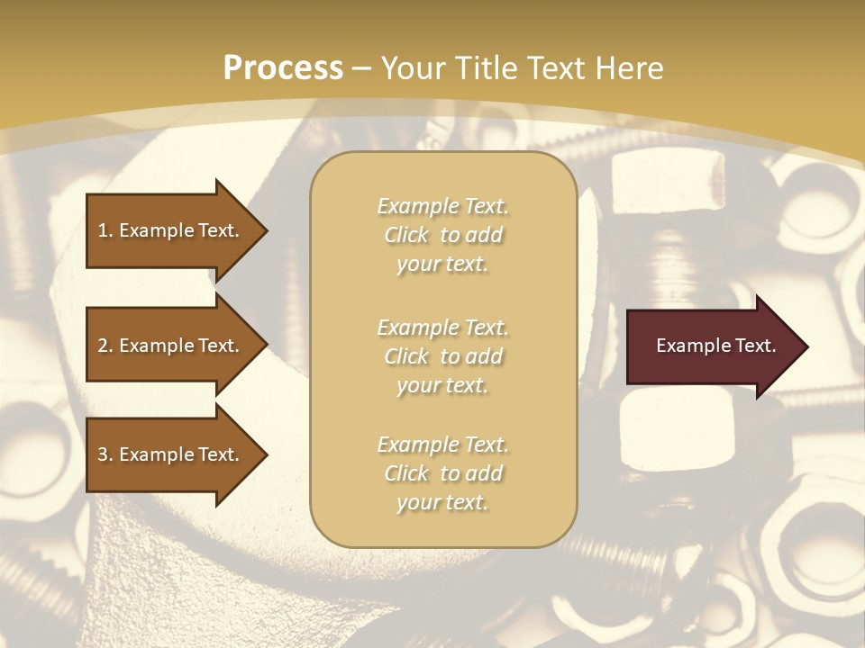 Hardware Construction Tighten PowerPoint Template