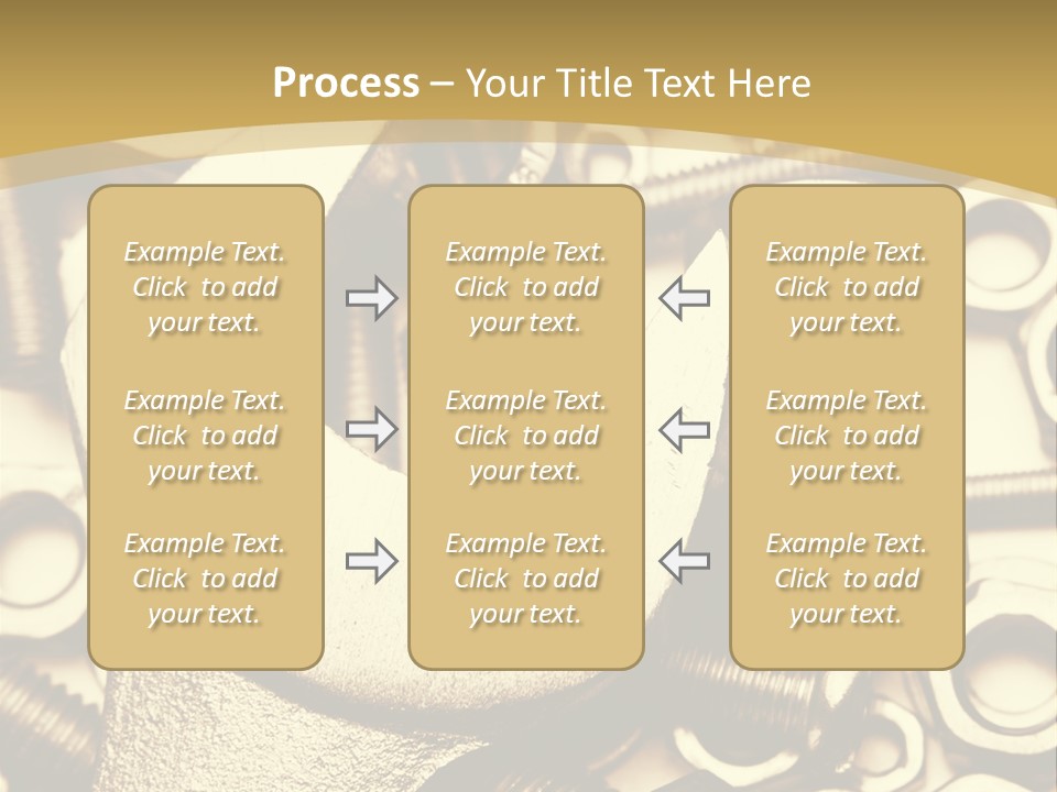 Hardware Construction Tighten PowerPoint Template