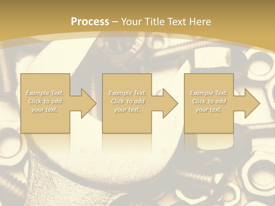 Hardware Construction Tighten PowerPoint Template