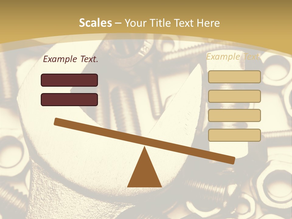 Hardware Construction Tighten PowerPoint Template