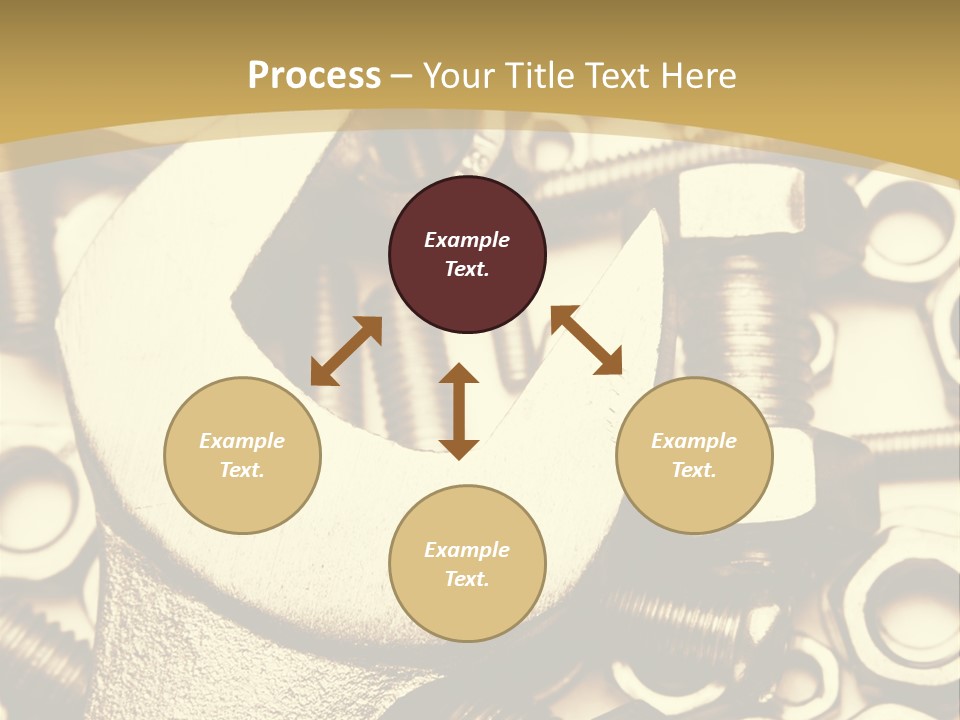 Hardware Construction Tighten PowerPoint Template