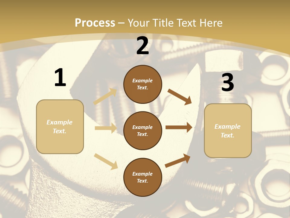 Hardware Construction Tighten PowerPoint Template