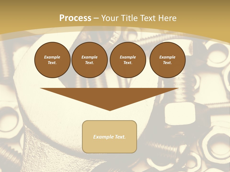 Hardware Construction Tighten PowerPoint Template