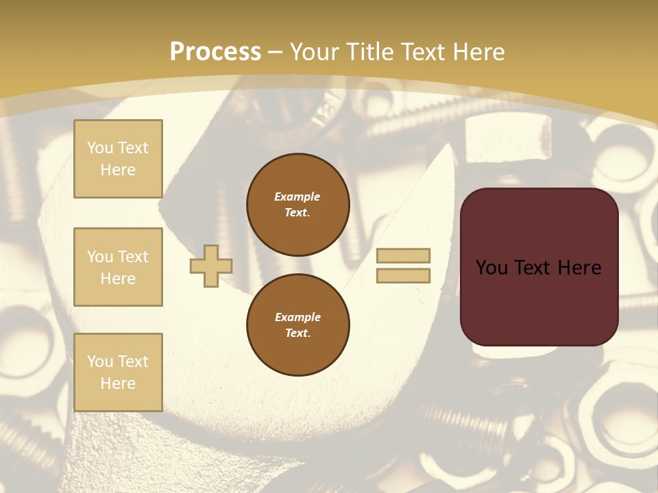 Hardware Construction Tighten PowerPoint Template