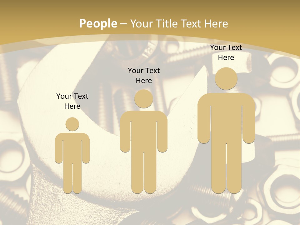 Hardware Construction Tighten PowerPoint Template