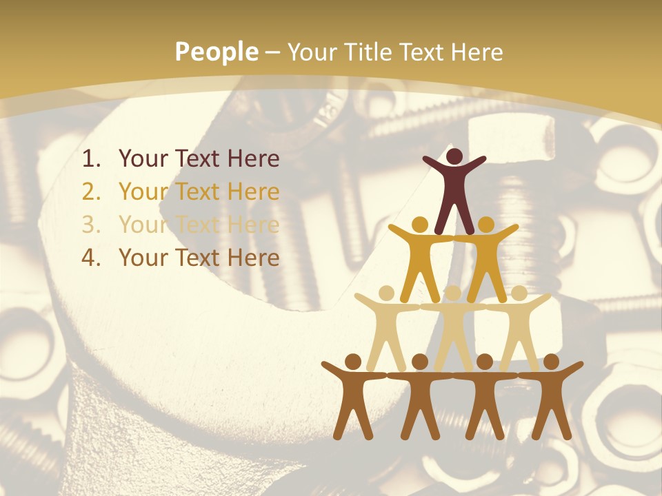 Hardware Construction Tighten PowerPoint Template