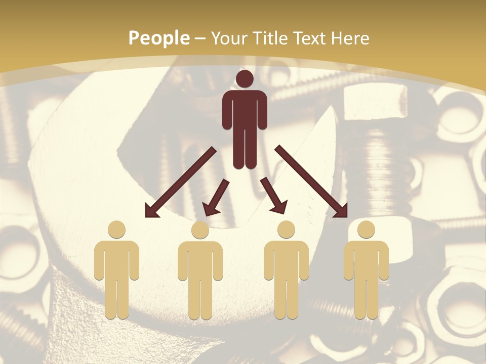 Hardware Construction Tighten PowerPoint Template