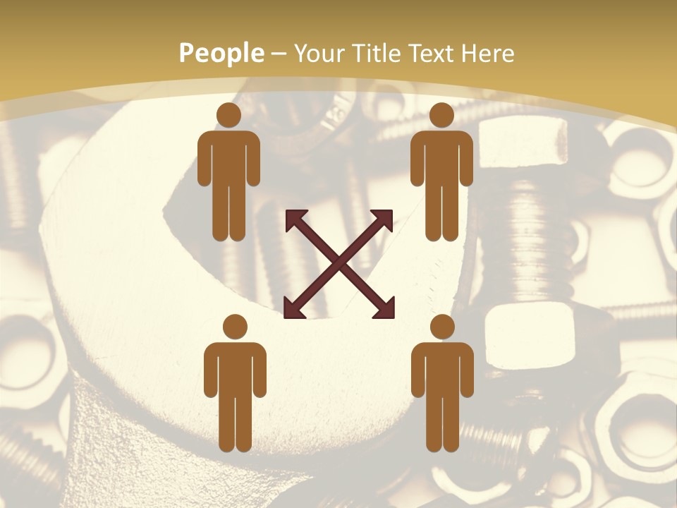 Hardware Construction Tighten PowerPoint Template