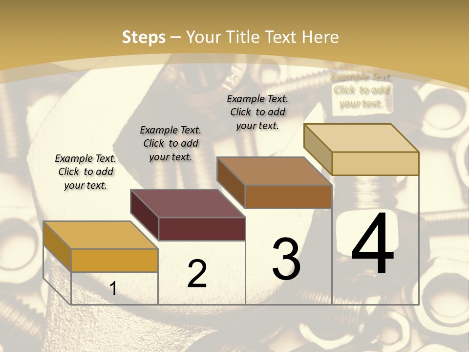 Hardware Construction Tighten PowerPoint Template