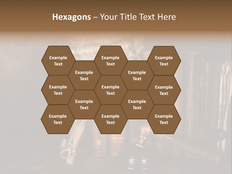 Authority Symbol Divorce PowerPoint Template