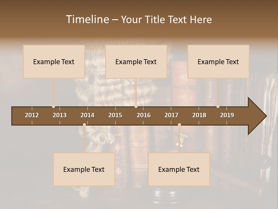 Authority Symbol Divorce PowerPoint Template