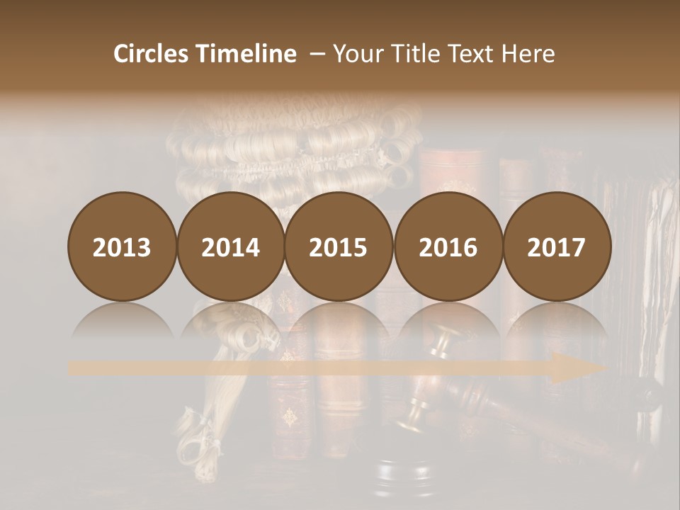 Authority Symbol Divorce PowerPoint Template