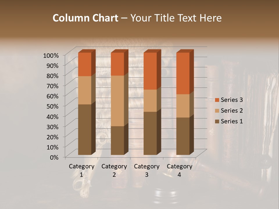 Authority Symbol Divorce PowerPoint Template