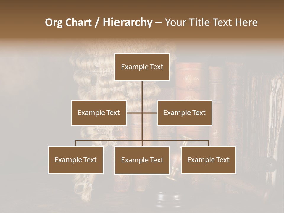 Authority Symbol Divorce PowerPoint Template