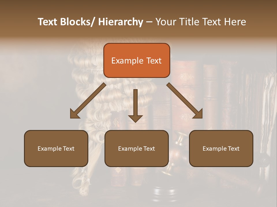 Authority Symbol Divorce PowerPoint Template