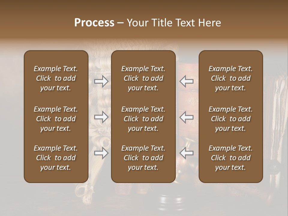 Authority Symbol Divorce PowerPoint Template