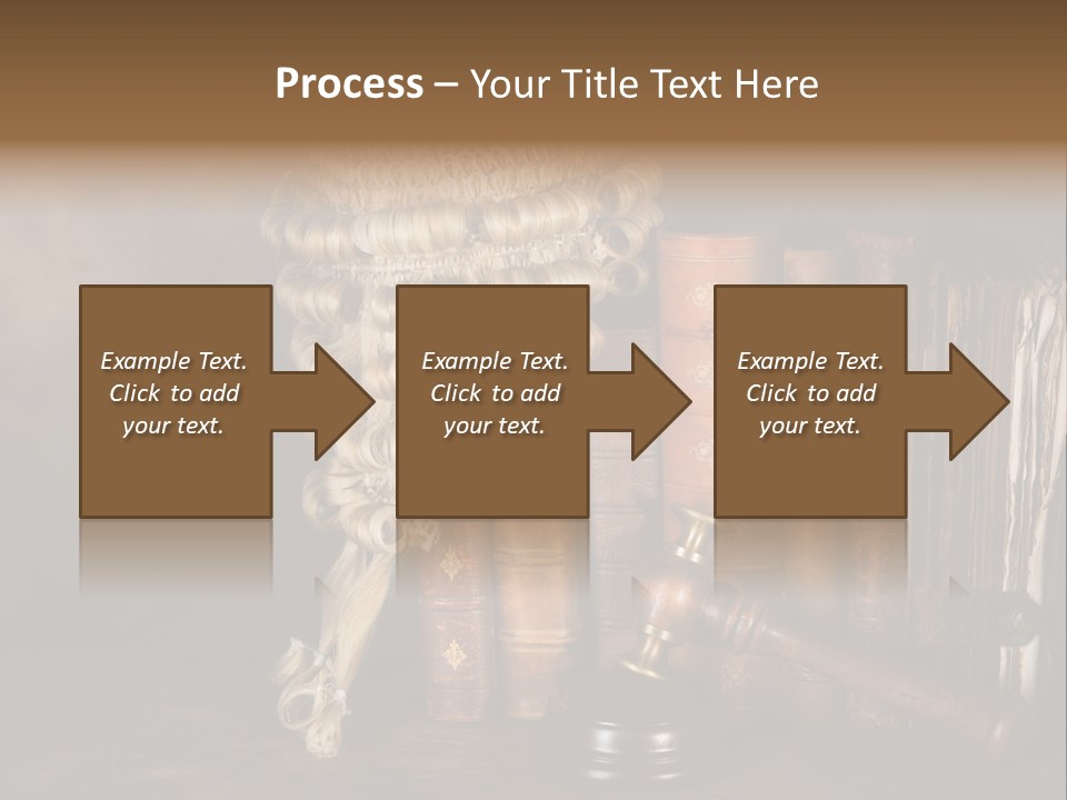 Authority Symbol Divorce PowerPoint Template