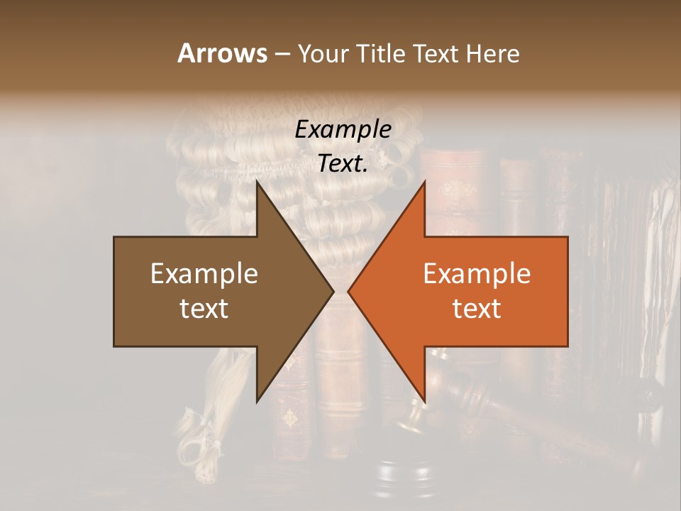 Authority Symbol Divorce PowerPoint Template