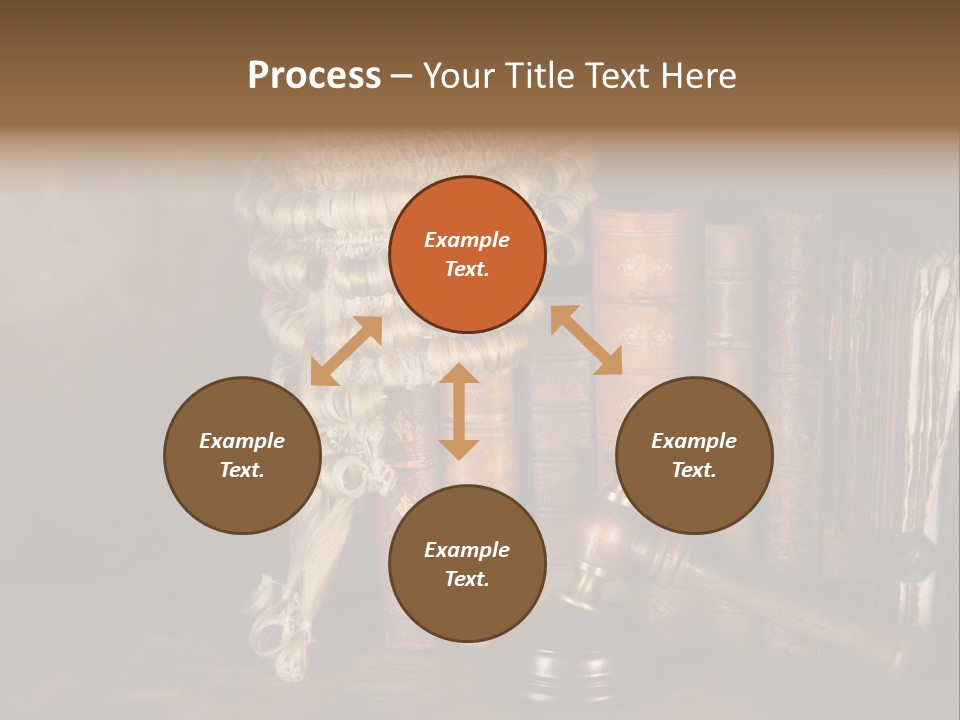 Authority Symbol Divorce PowerPoint Template