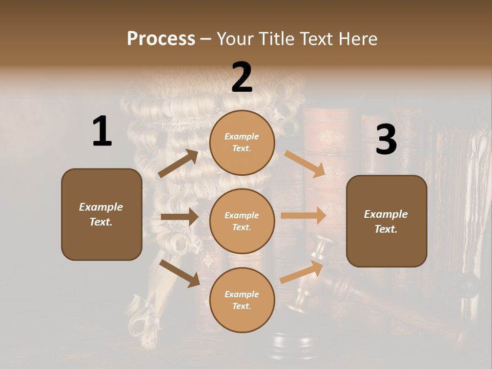 Authority Symbol Divorce PowerPoint Template