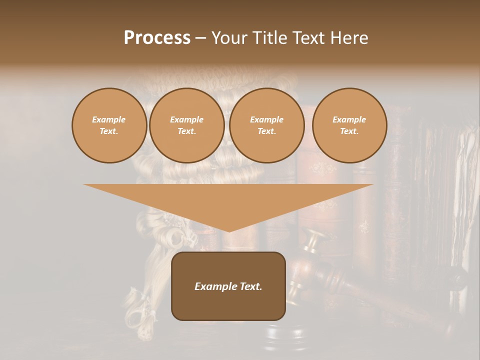 Authority Symbol Divorce PowerPoint Template