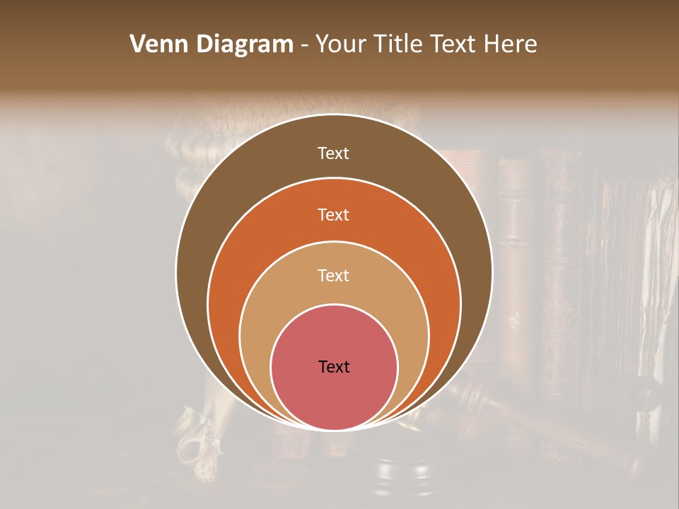 Authority Symbol Divorce PowerPoint Template