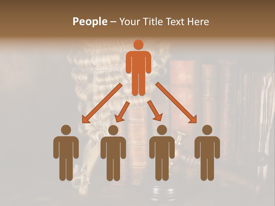 Authority Symbol Divorce PowerPoint Template